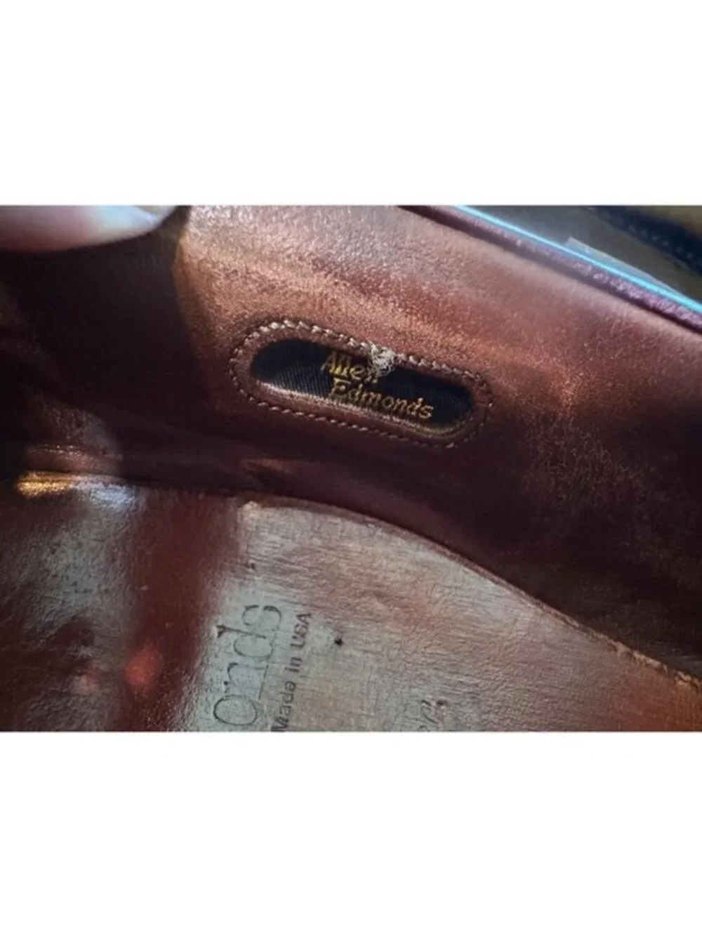 Allen Edmonds Chelsea Loafers Mens 11.5 Brown Leather Tassel Old Money Office